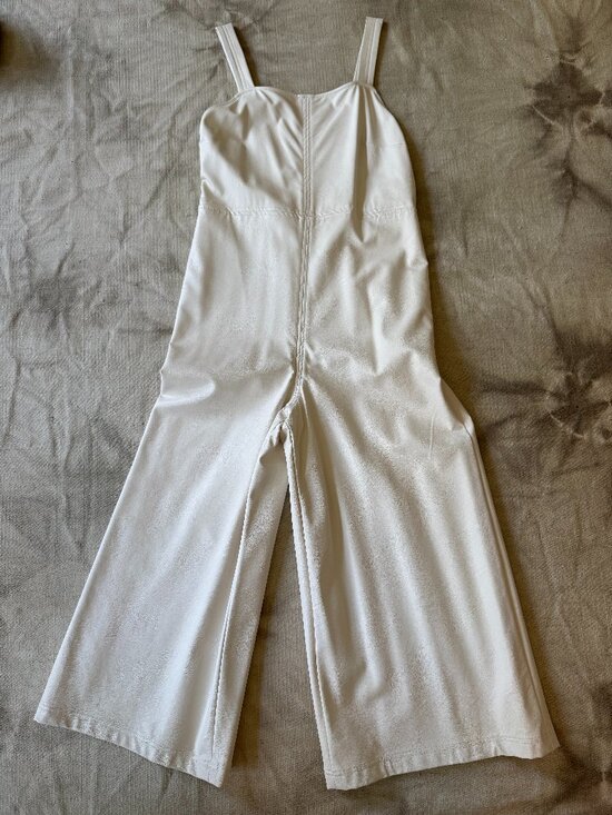 No. 6 Pants - No. 6 White Faux Leather Jumpsuit Size 3 (M/L) - BNWOT